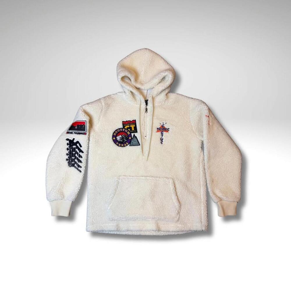 Travis Scott Cactus Jack Sherpa Hoodie Large